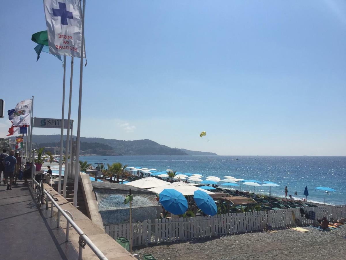 Beachfront Apartment Promenade Des Anglais Nice Exterior foto