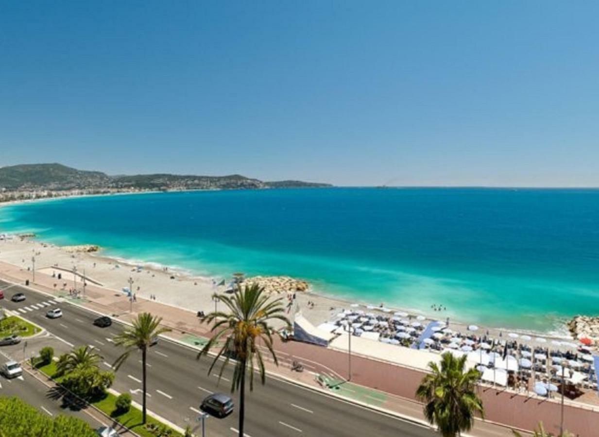 Beachfront Apartment Promenade Des Anglais Nice Exterior foto